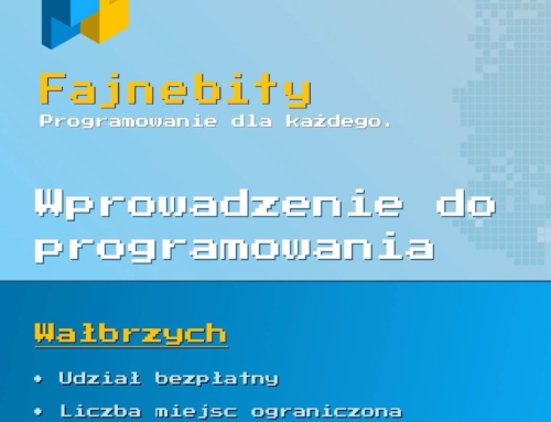 Fajne bity! Zapisz się na kurs programowania w Wałbrzyskim Inkubatorze Przedsiębiorczości!