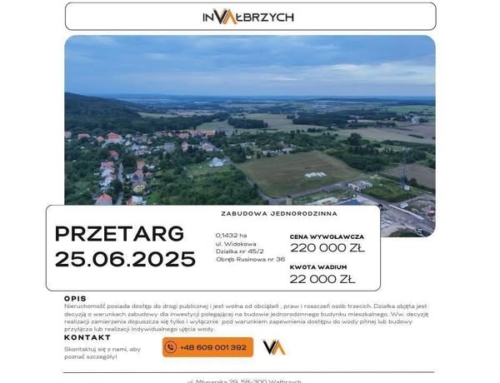 Zbliża się termin wpłaty wadium