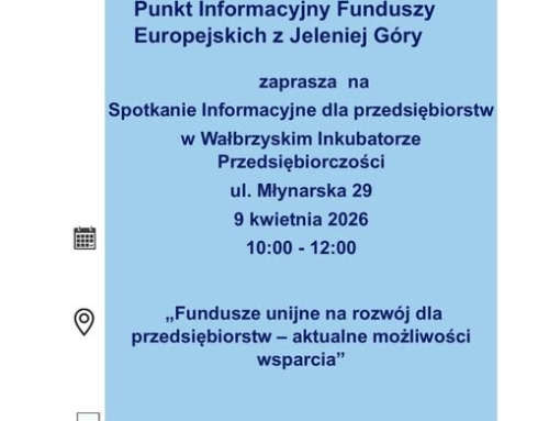 Konsultacje z&nbsp;Punktem Informacyjnym Funduszy Europejskich