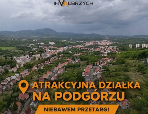 Piękna działka pod&nbsp;budowę domu jednorodzinnego